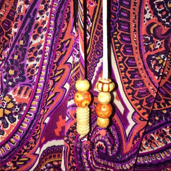 CABi Paisley Print Kimono Top SZ Medium - Picture 5 of 11